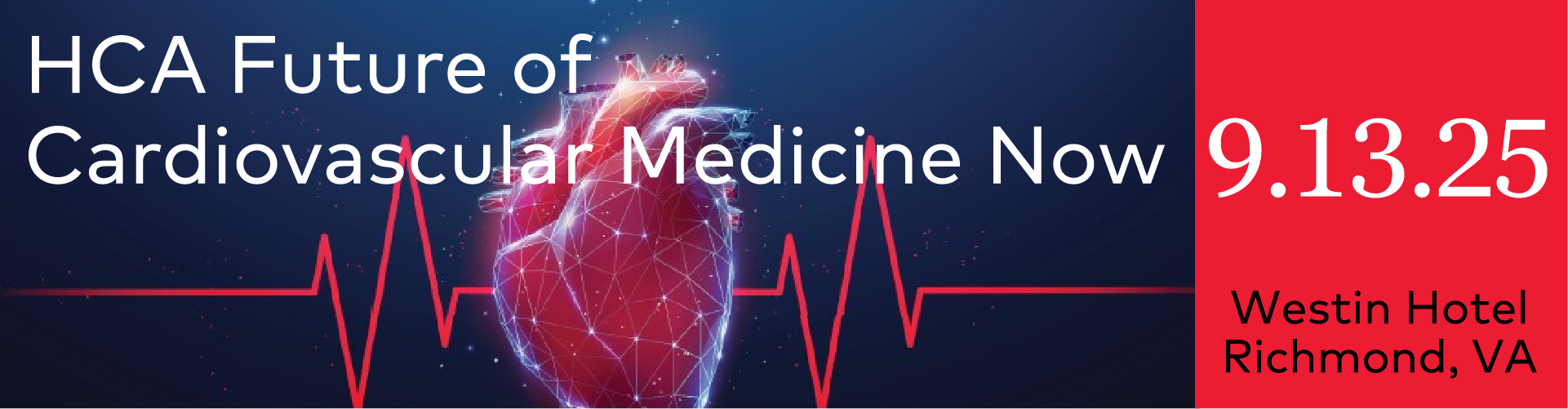 2025 HCA Future of Cardiovascular Medicine Now Banner